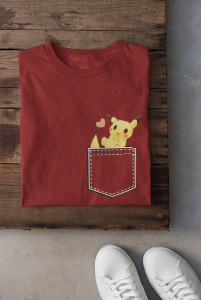 Pokémon Mens Half Sleeves T-shirt- FunkyTeesClub