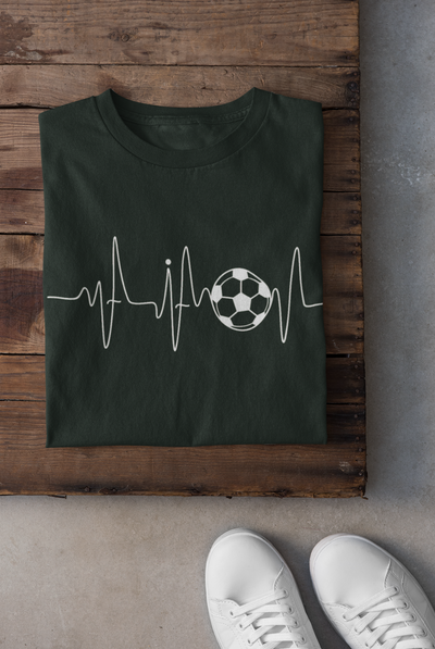 Fifa Heartbeat Mens Half Sleeves T-shirt- FunkyTeesClub