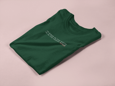 I am bored in the house Minimal Women Half Sleeves T-shirt- FunkyTeesClub