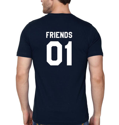 Friends Forever BFF Half Sleeves T-Shirts-FunkyTees
