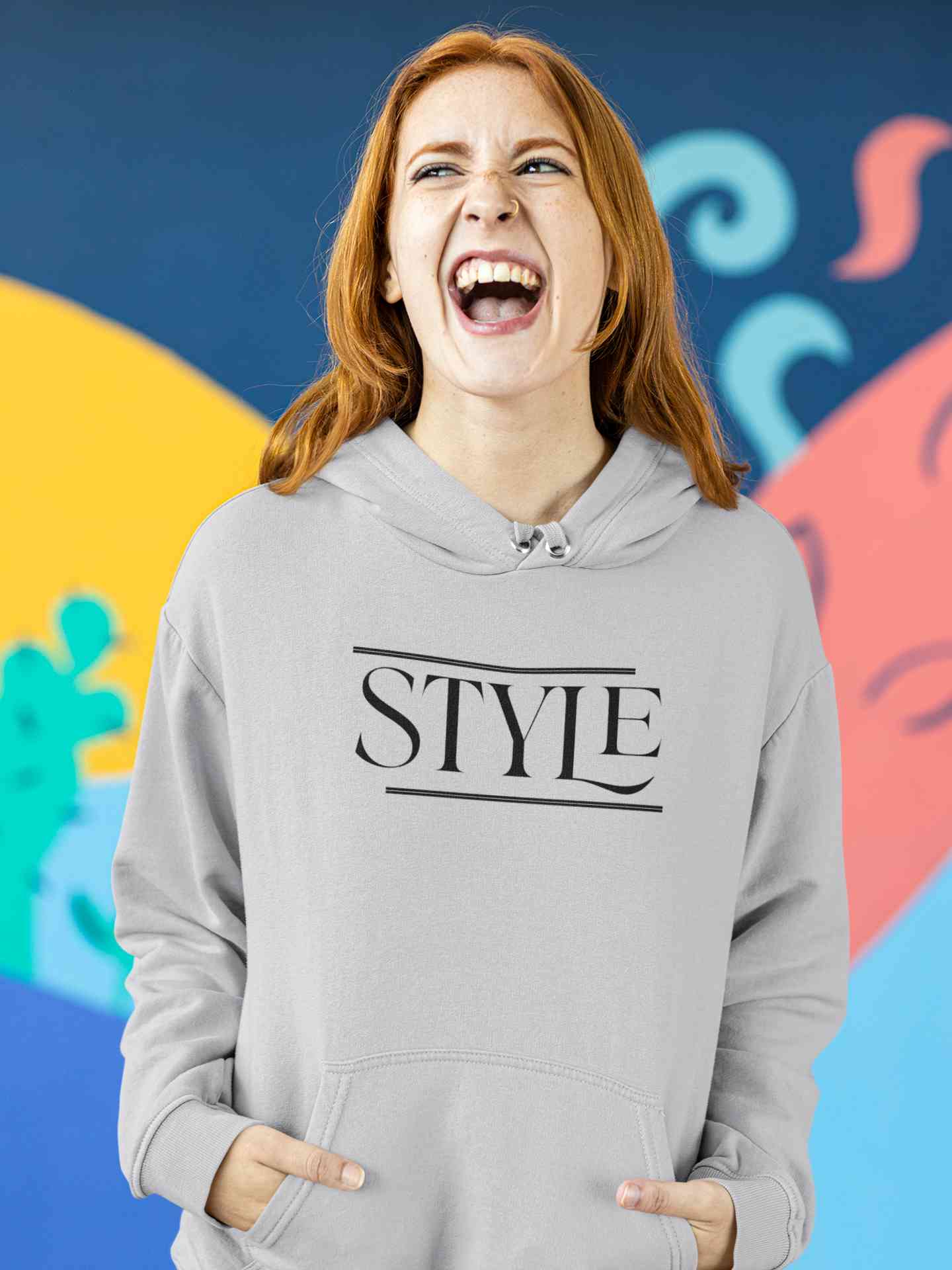 Style Typography Hoodies for Women-FunkyTeesClub