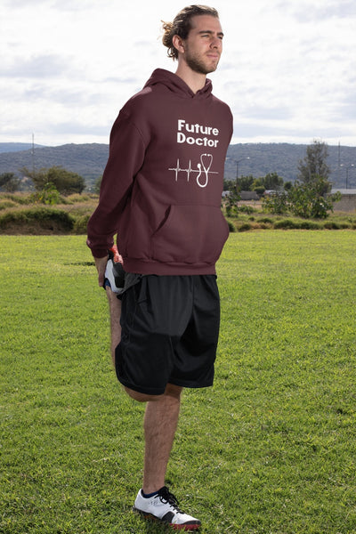 Future Doctor Men Hoodies-FunkyTeesClub - Funky Tees Club