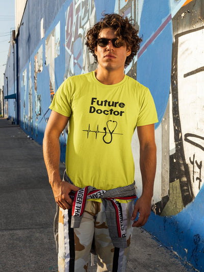 Future Doctor Mens Half Sleeves T-shirt- FunkyTeesClub - Funky Tees Club