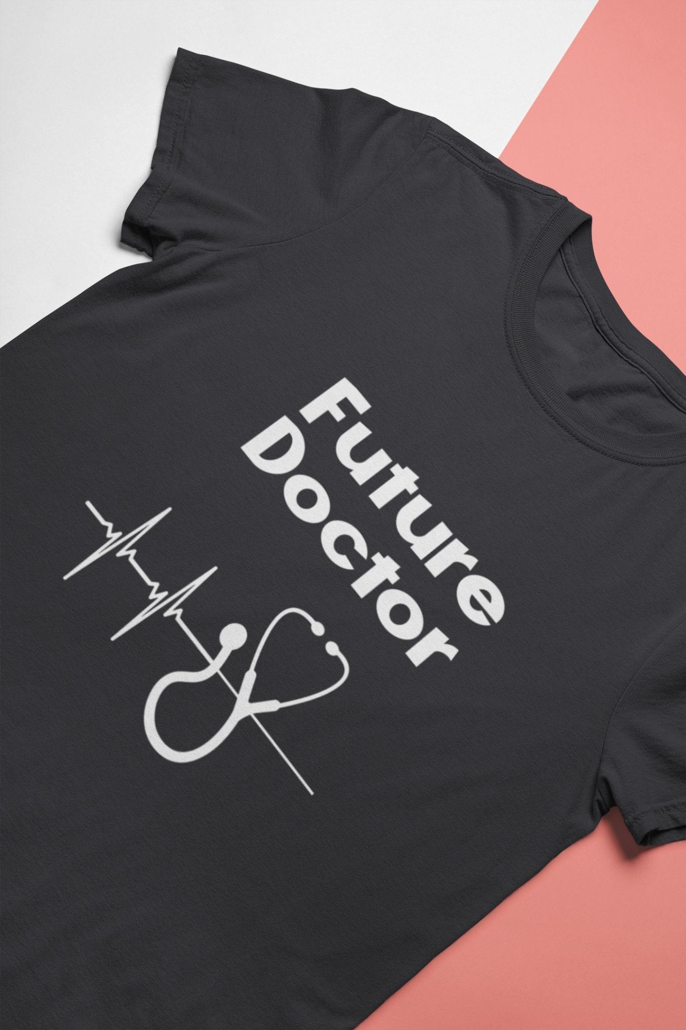 Future Doctor Mens Half Sleeves T-shirt- FunkyTeesClub - Funky Tees Club