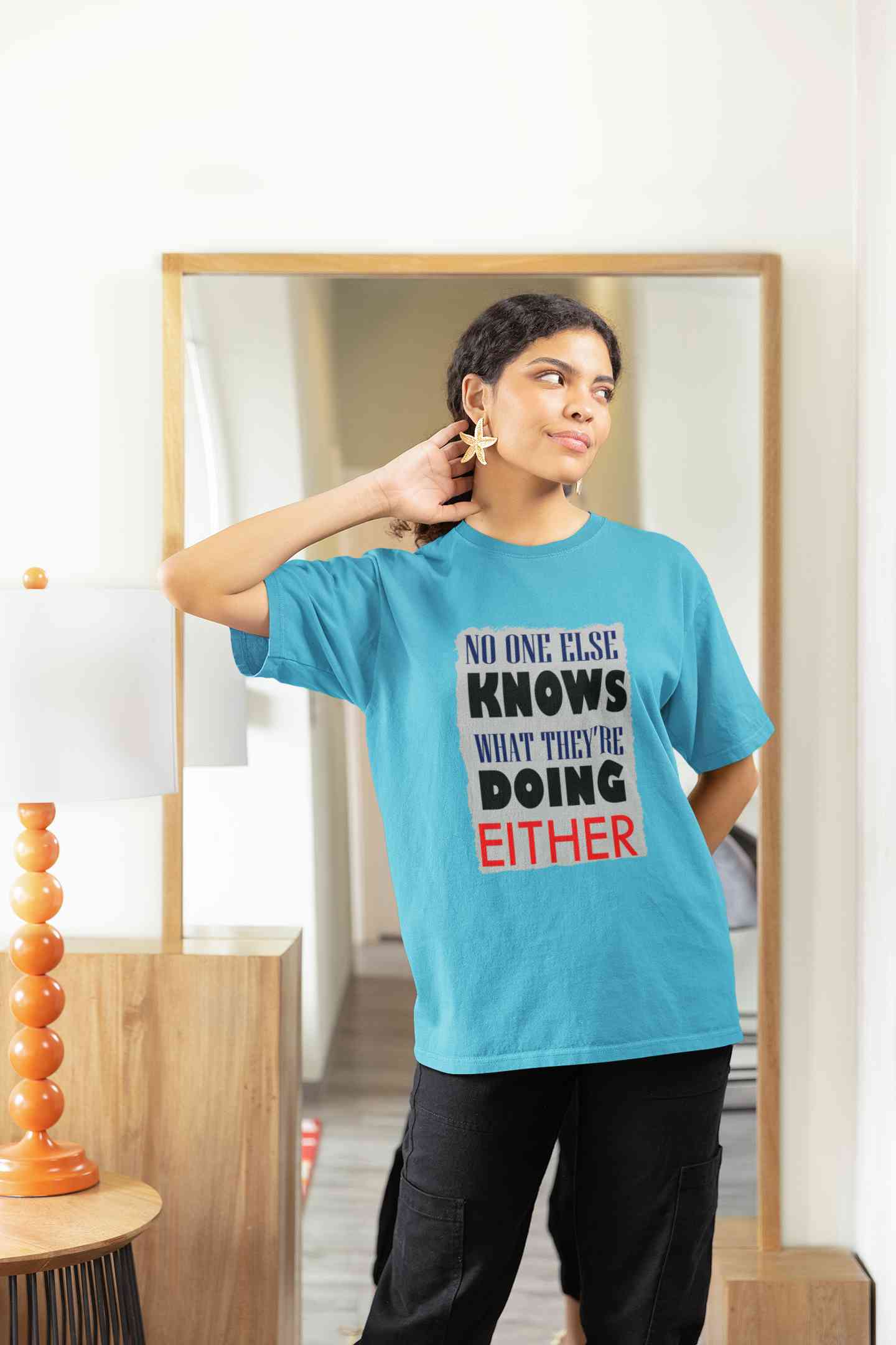 No One Knows Women Half Sleeves T-shirt- FunkyTeesClub