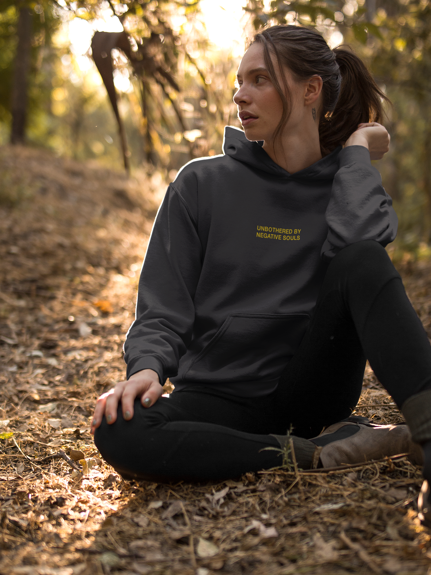Negative Souls Hoodies for Women-FunkyTeesClub