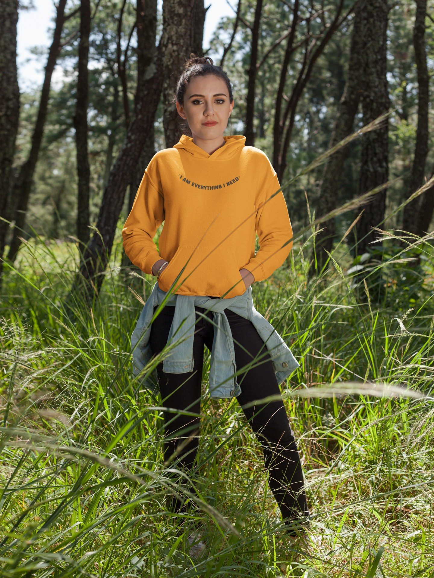 Everything I Need Desi Hoodies for Women-FunkyTeesClub