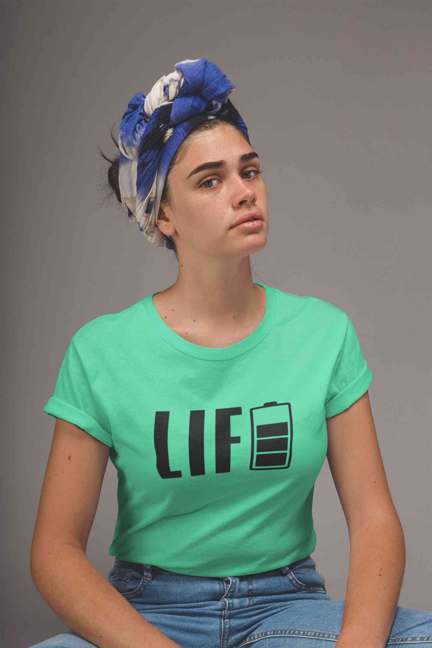 Life Women Half Sleeves T-shirt- FunkyTeesClub