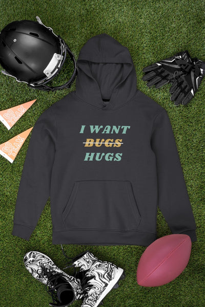 Give Me Hug Rather Than Bugs Geek Men Hoodies-FunkyTeesClub - Funky Tees Club
