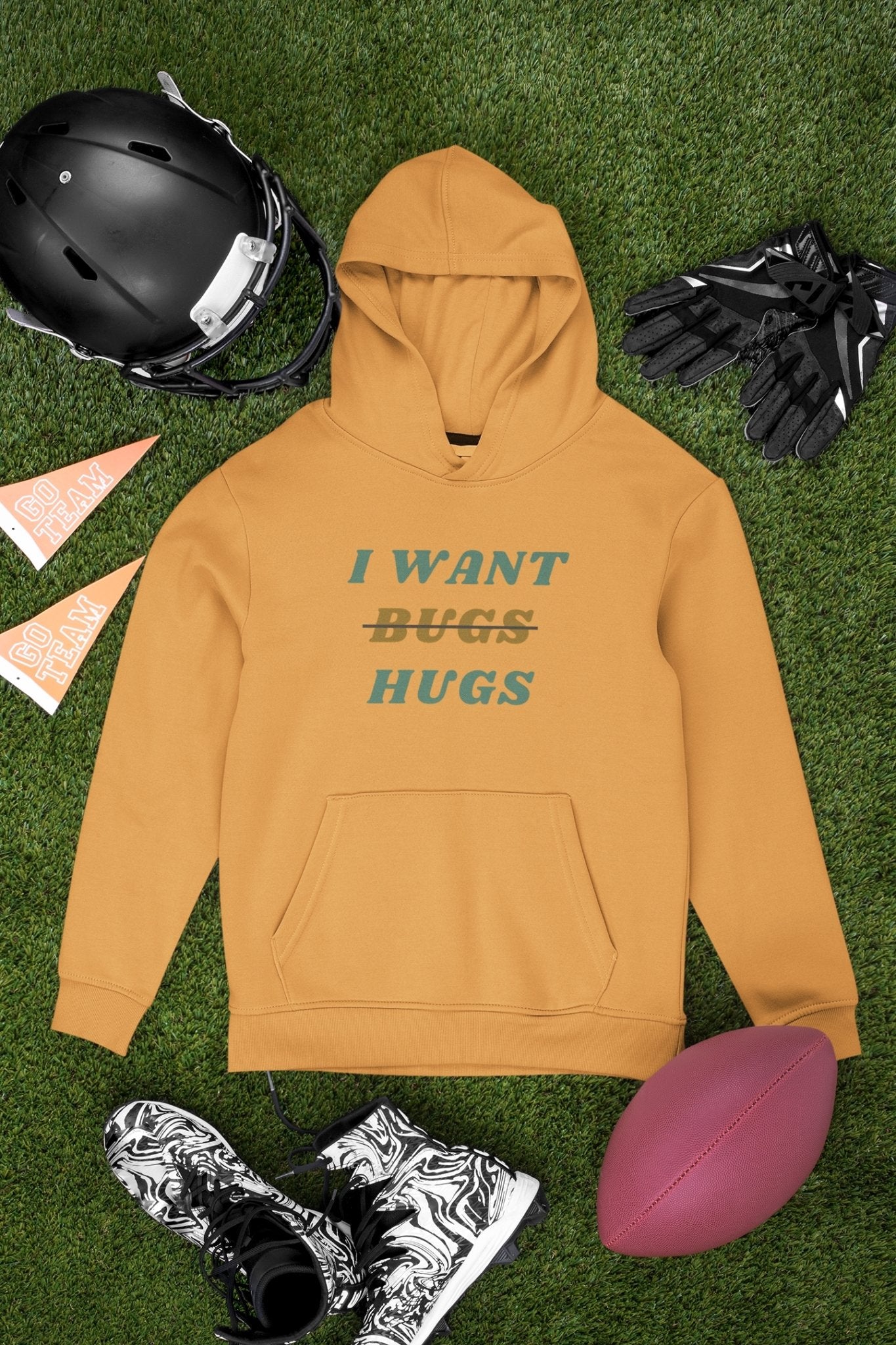 Give Me Hug Rather Than Bugs Geek Men Hoodies-FunkyTeesClub - Funky Tees Club