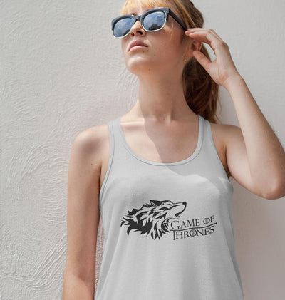 GOT Game Of Thrones Winter Coming Women Tank Top-FunkyTeesClub - FunkyTeesClub