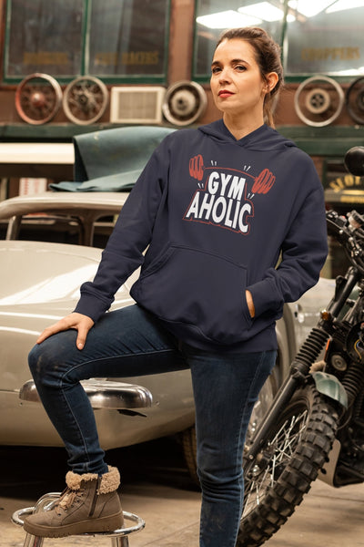 Gymaholic Pub And Beer Hoodies for Women-FunkyTeesClub - Funky Tees Club