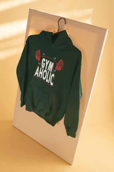 Gymaholic Pub And Beer Men Hoodies-FunkyTeesClub - Funky Tees Club