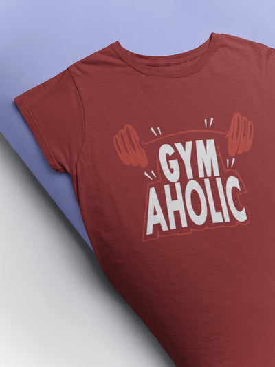 Gymaholic Pub And Beer Mens Half Sleeves T-shirt- FunkyTeesClub - Funky Tees Club