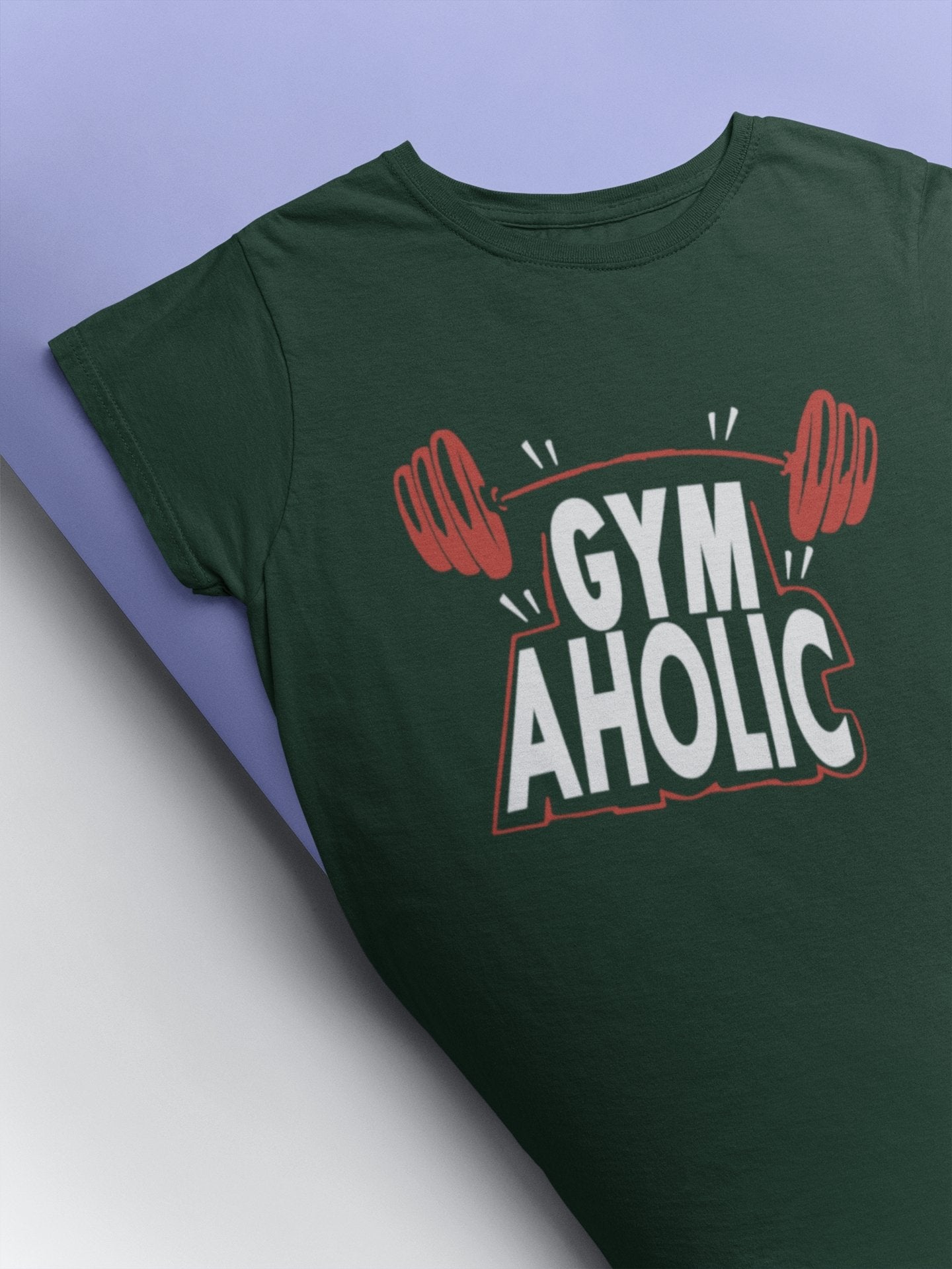 Gymaholic Pub And Beer Women Half Sleeves T-shirt- FunkyTeesClub - Funky Tees Club
