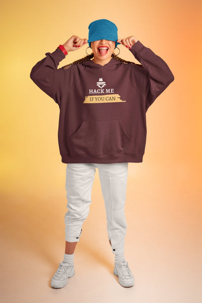 Hack Me Geek Hoodies for Women-FunkyTeesClub - Funky Tees Club