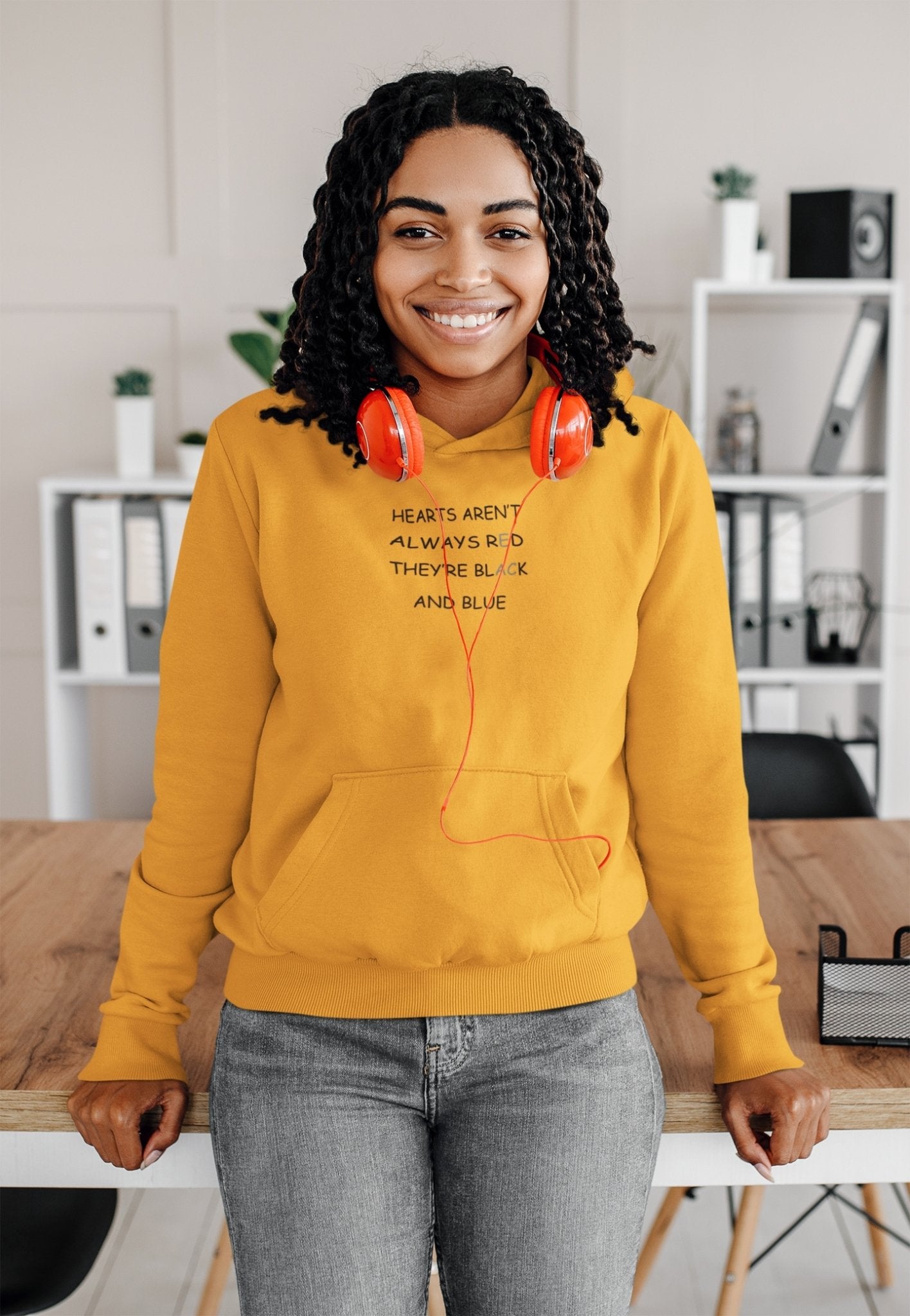 Hearts Arent Hoodies for Women-FunkyTeesClub - Funky Tees Club