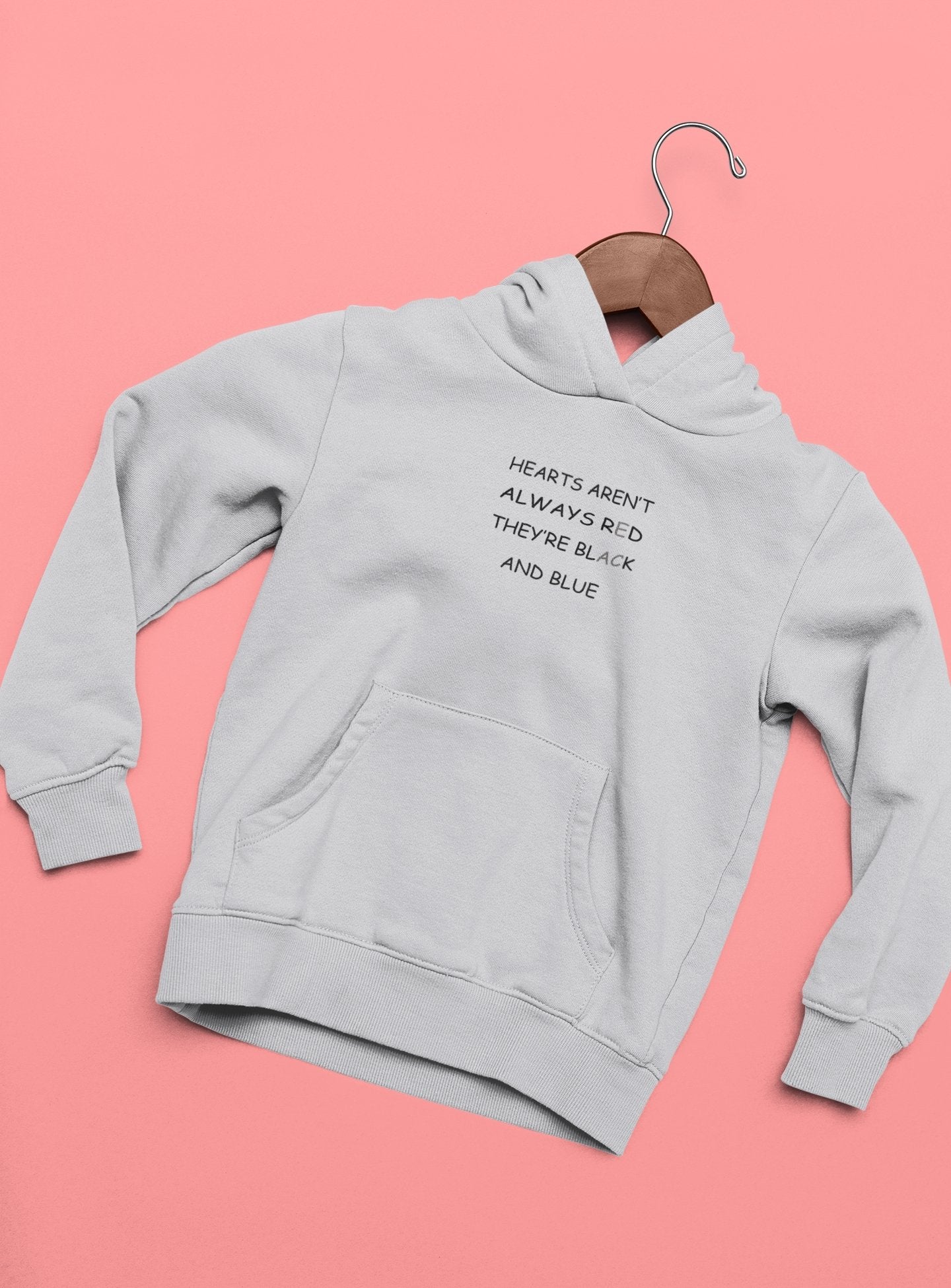 Hearts Arent Men Hoodies-FunkyTeesClub - Funky Tees Club