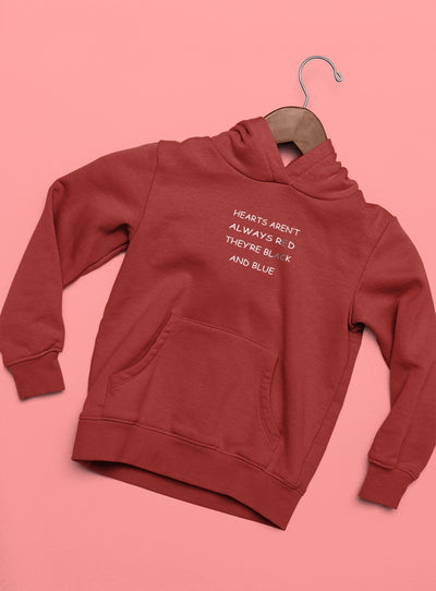 Hearts Arent Men Hoodies-FunkyTeesClub - Funky Tees Club