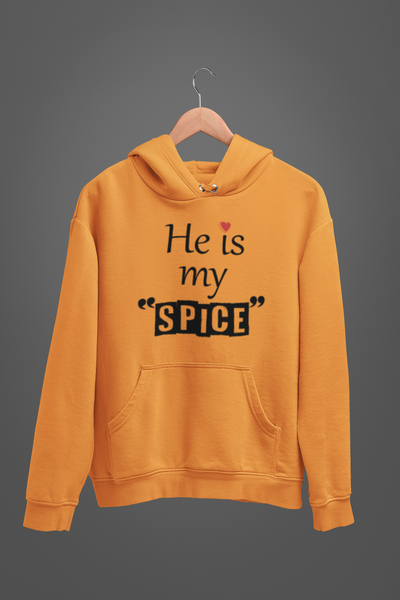 He Is My Spice Couple Hoodie-FunkyTeesClub