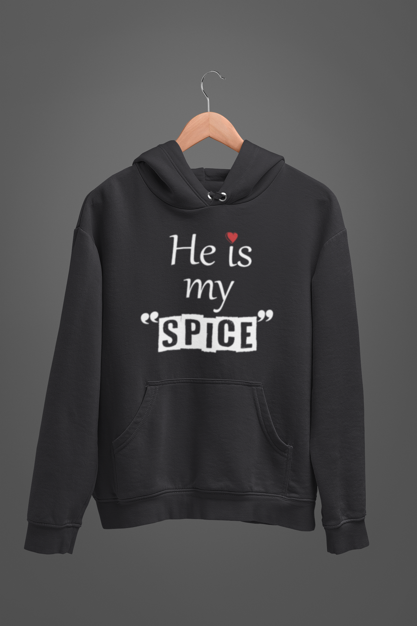 He Is My Spice Couple Hoodie-FunkyTeesClub