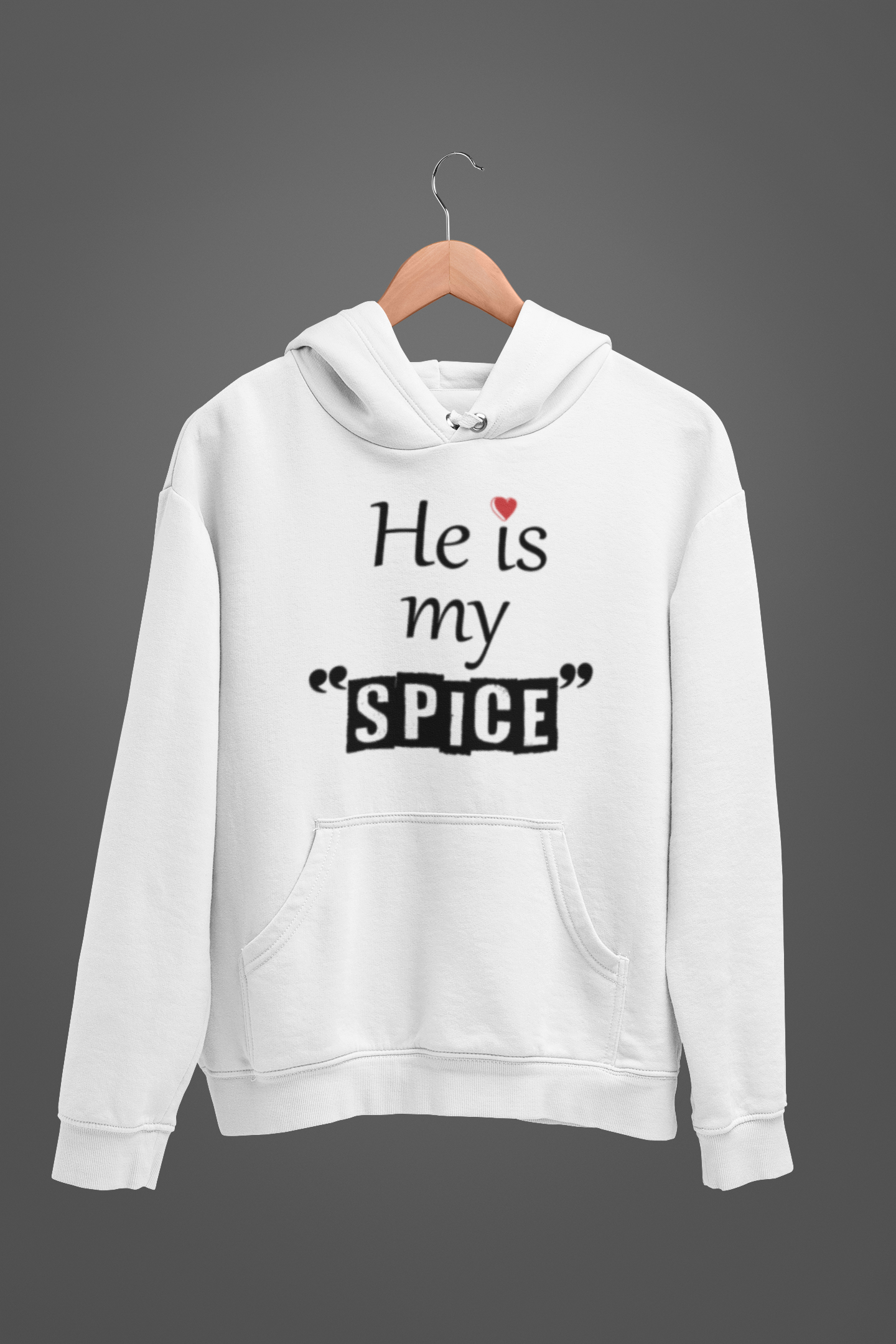 He Is My Spice Couple Hoodie-FunkyTeesClub