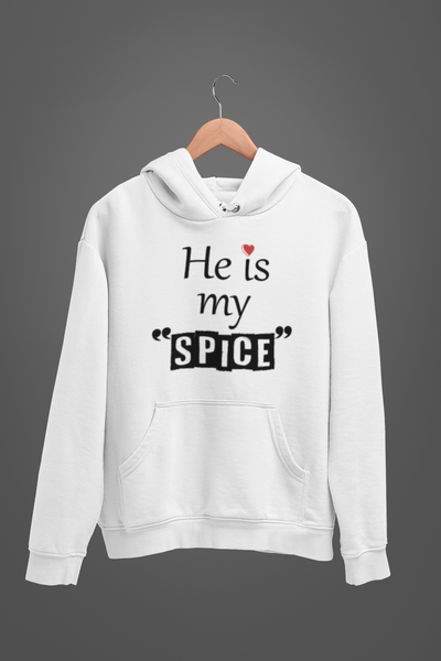 He Is My Spice Couple Hoodie-FunkyTeesClub
