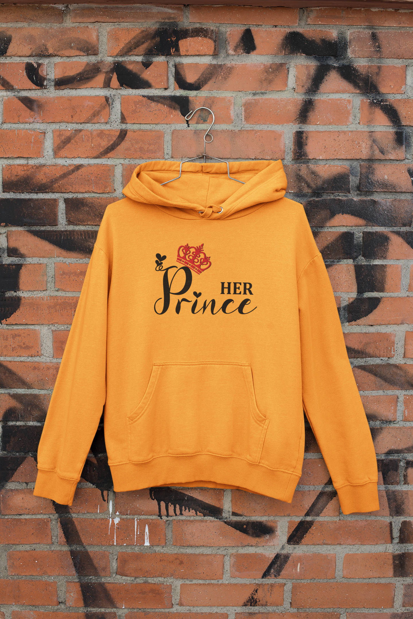 Prince Couple Hoodie-FunkyTeesClub