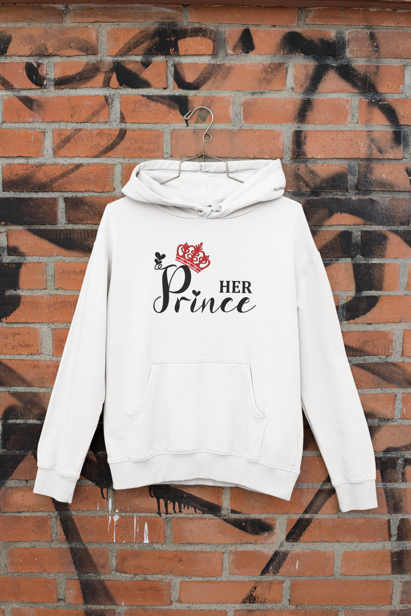 Prince Couple Hoodie-FunkyTeesClub