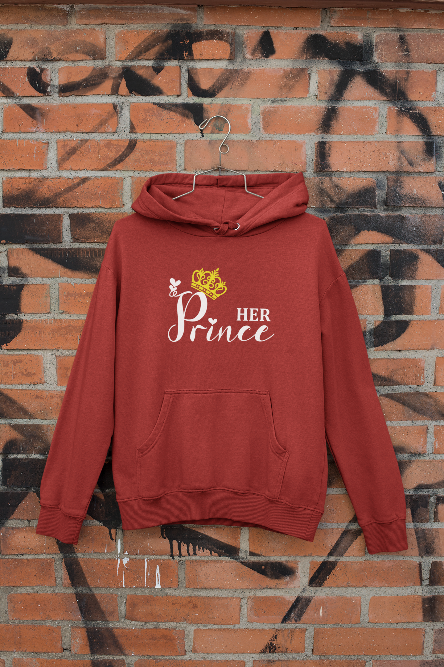 Prince Couple Hoodie-FunkyTeesClub