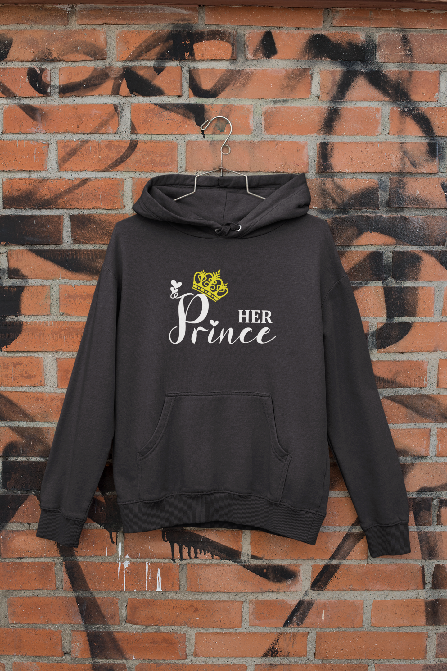 Prince Couple Hoodie-FunkyTeesClub
