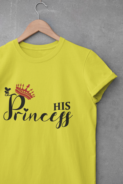 Prince Couple Half Sleeves T-Shirts -FunkyTeesClub