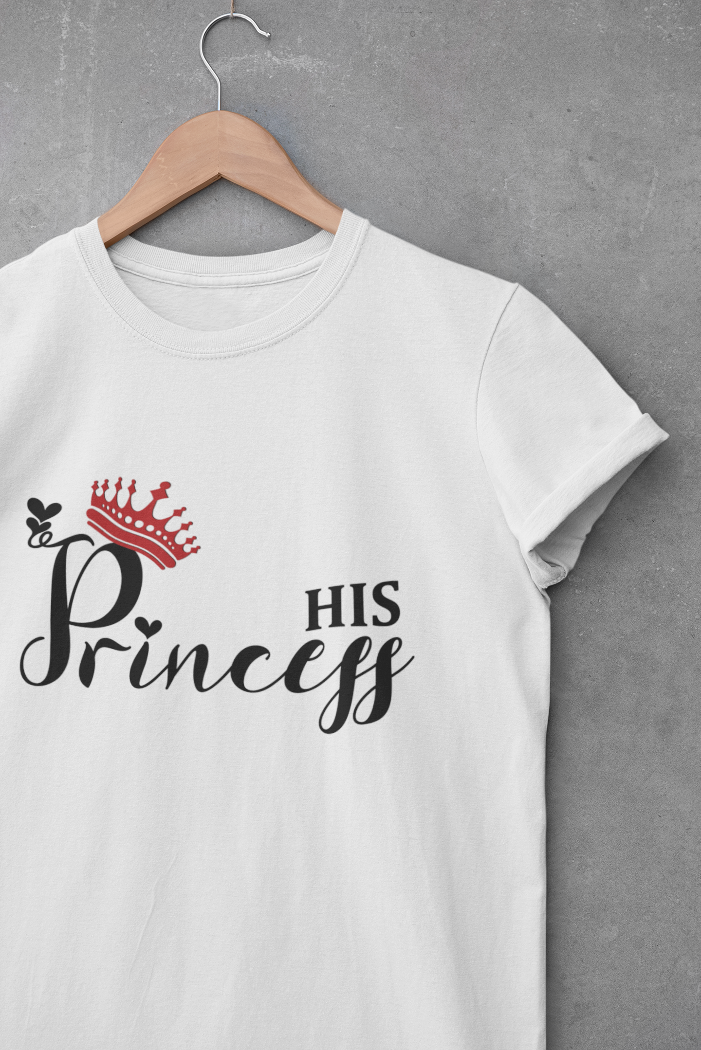 Prince Couple Half Sleeves T-Shirts -FunkyTeesClub