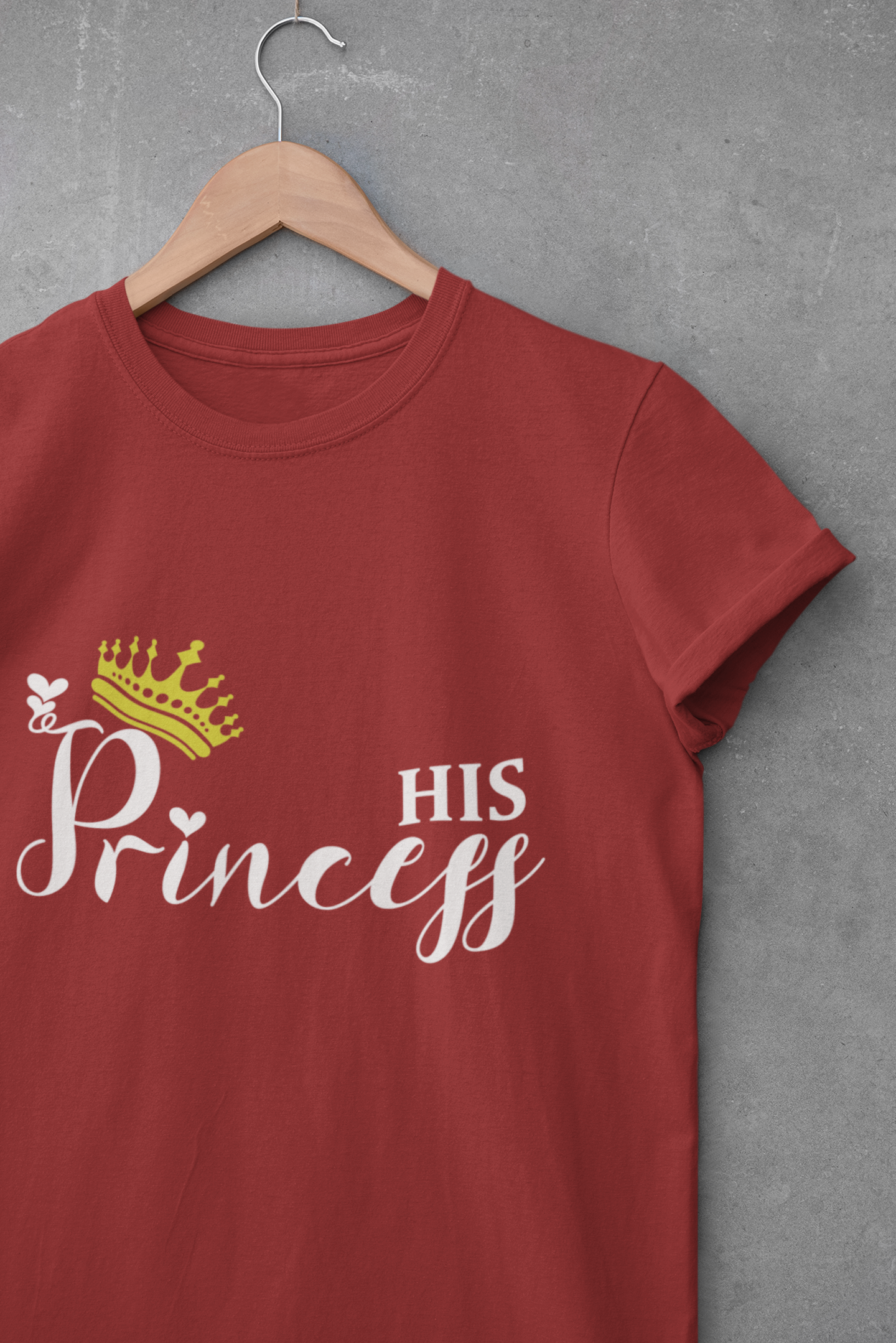 Prince Couple Half Sleeves T-Shirts -FunkyTeesClub