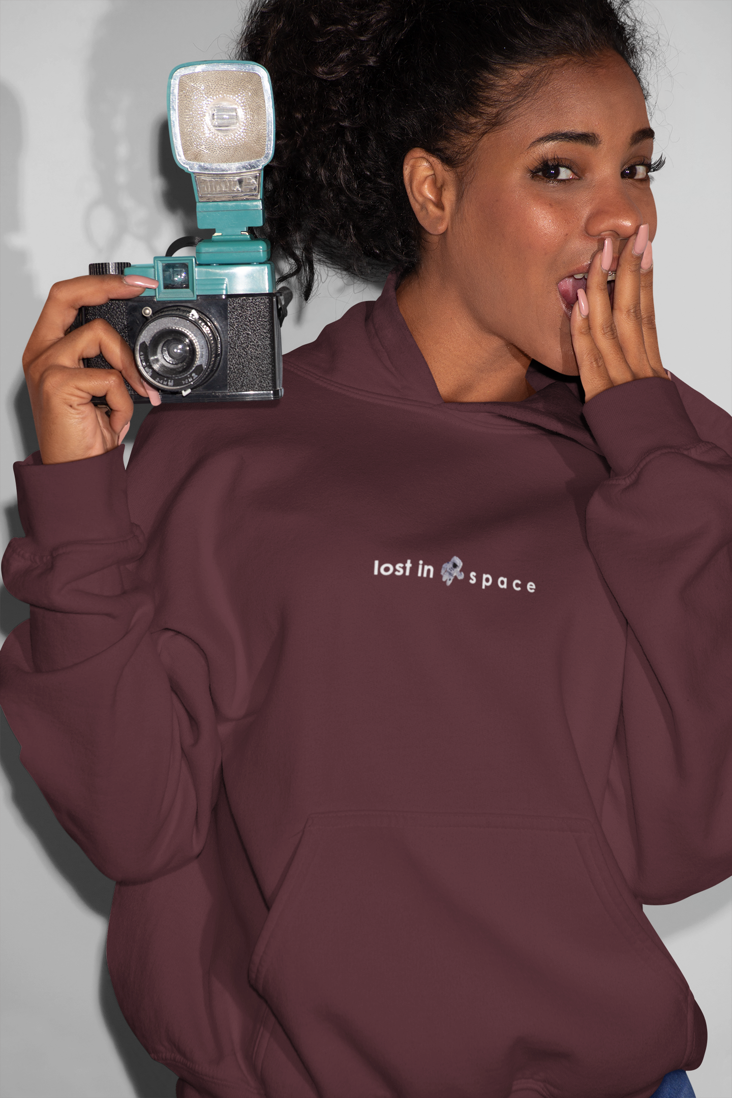 Lost In Space Hoodies for Women-FunkyTeesClub