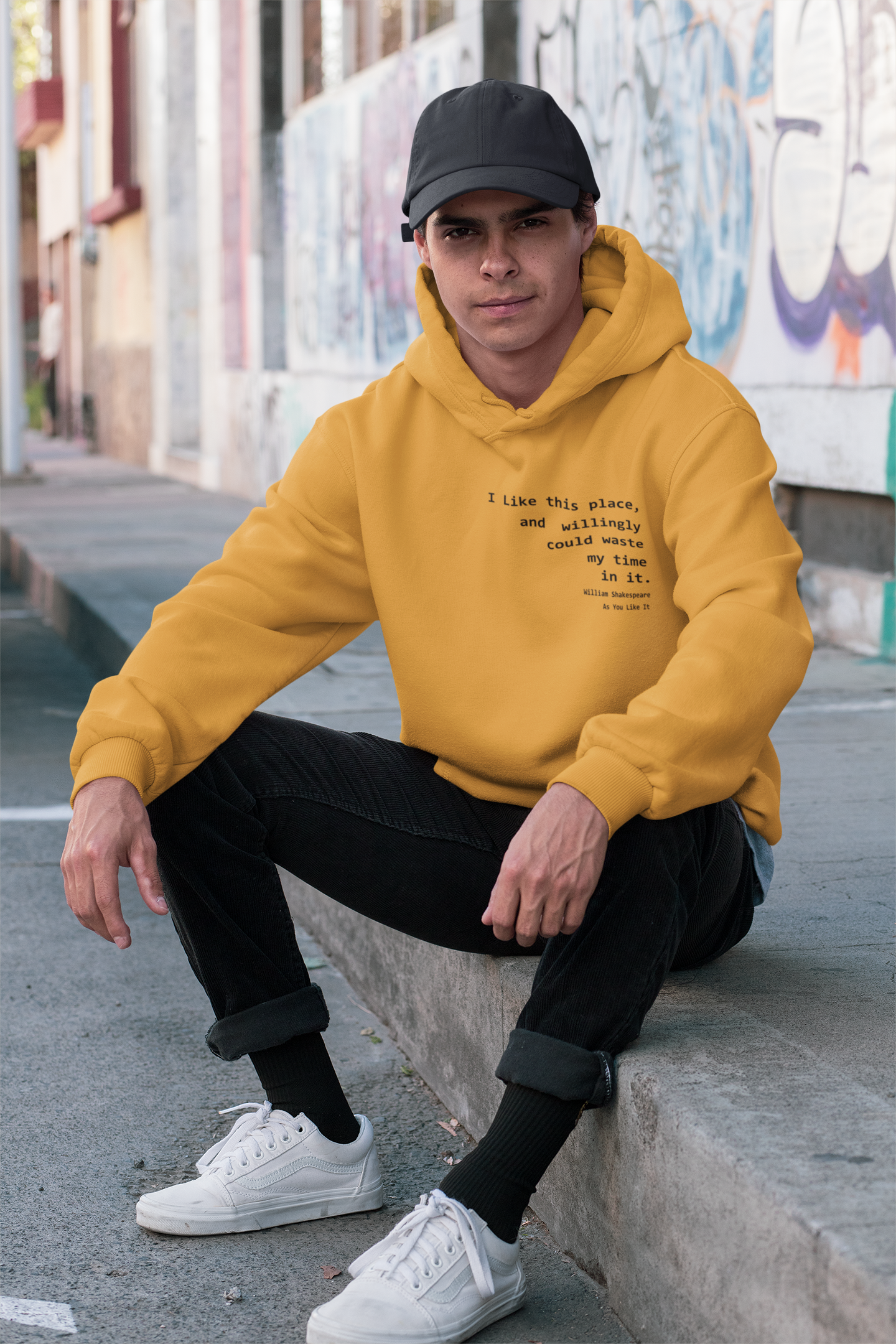 I Like This Place Quotes Men Hoodies-FunkyTeesClub