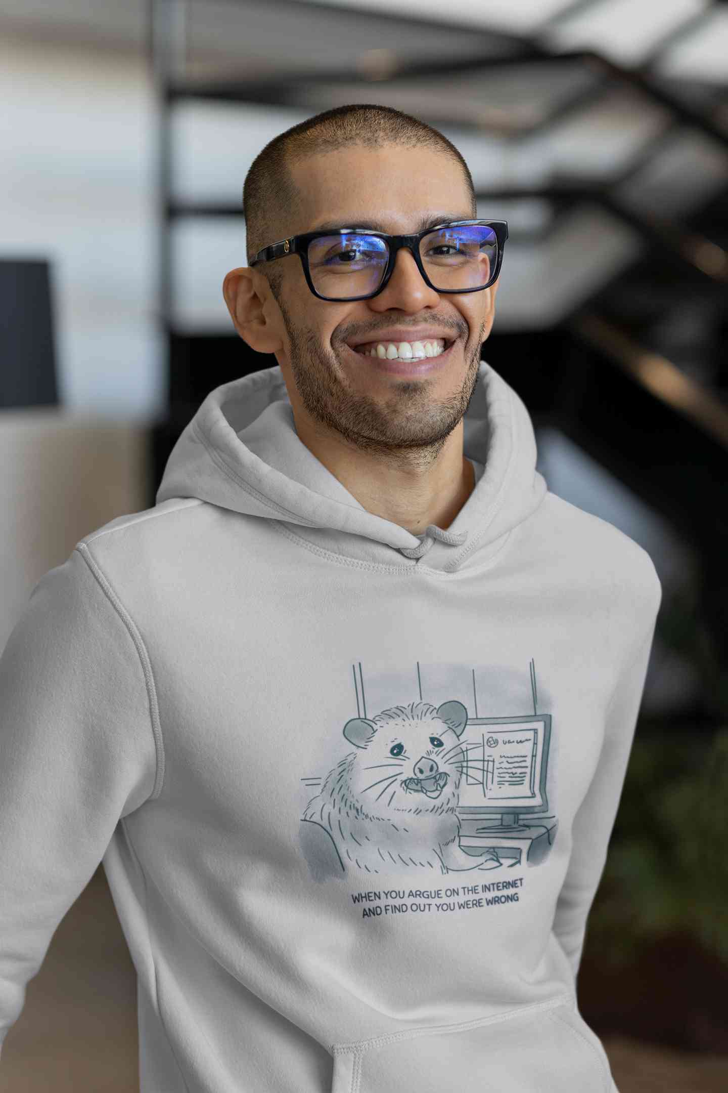 When You Argue On The Internet And Find Out You Were Wrong Funny Men Hoodies-FunkyTeesClub