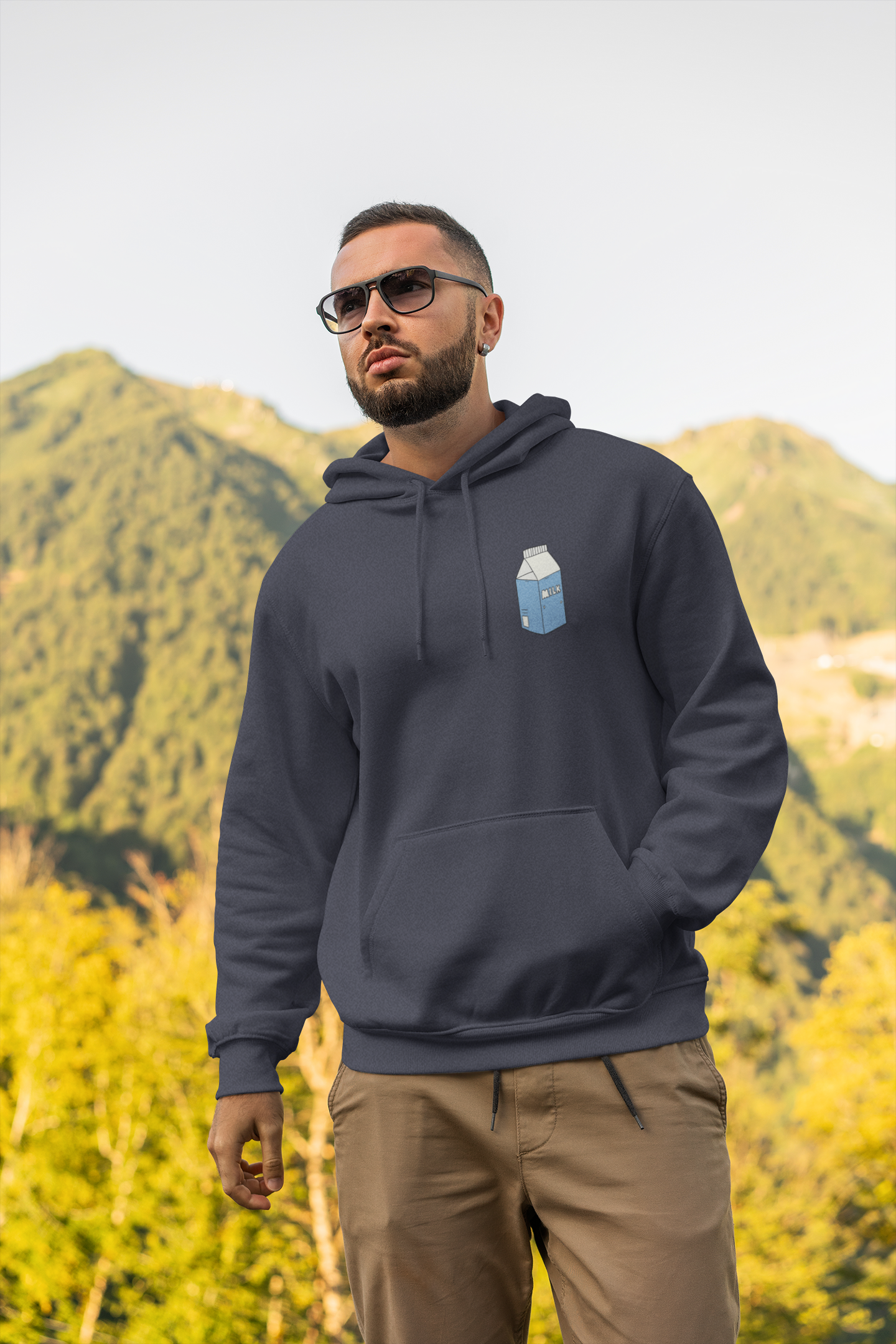 Milk Men Hoodies-FunkyTeesClub