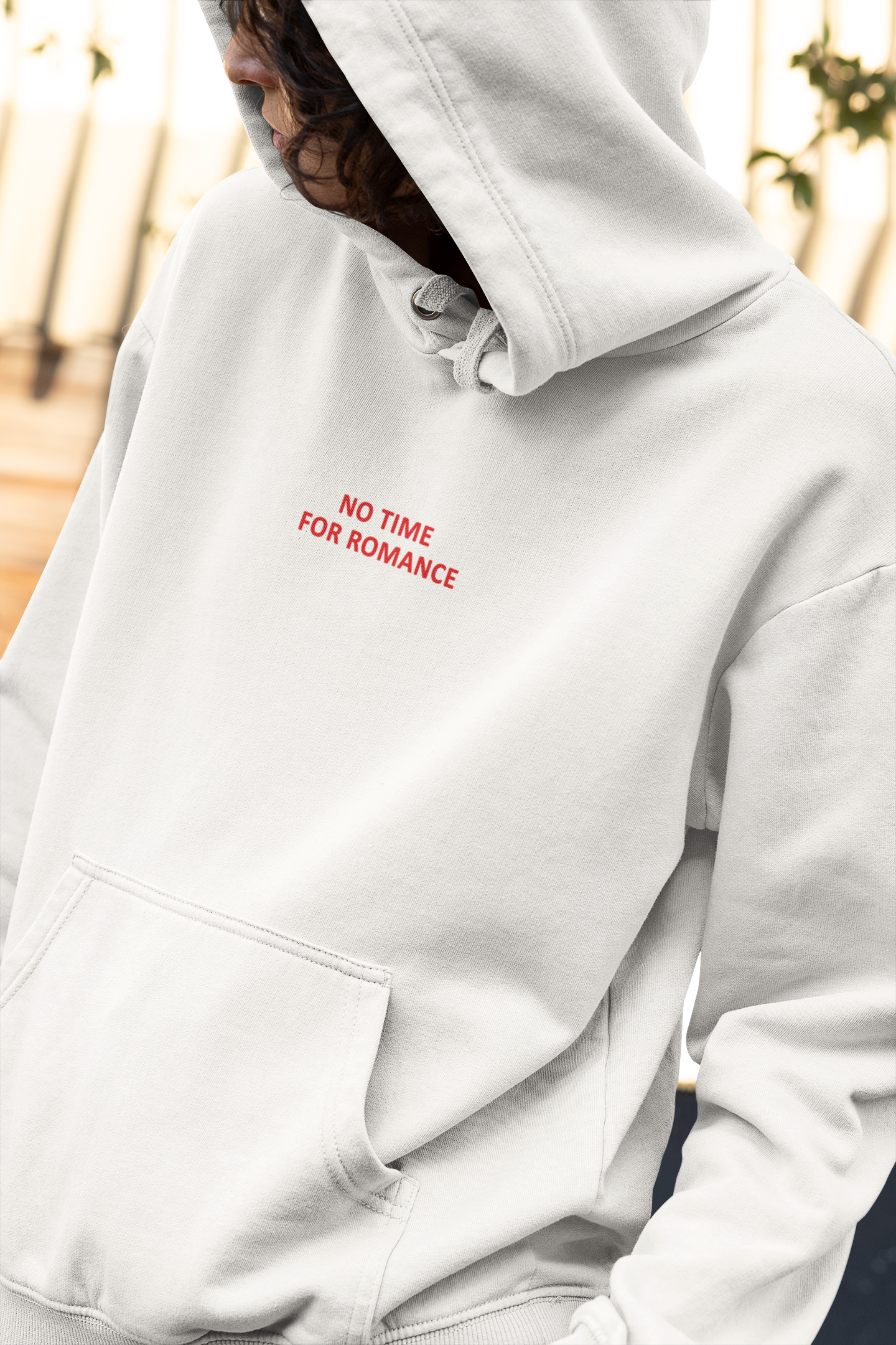 No Time For Romance Hoodies for Women-FunkyTeesClub