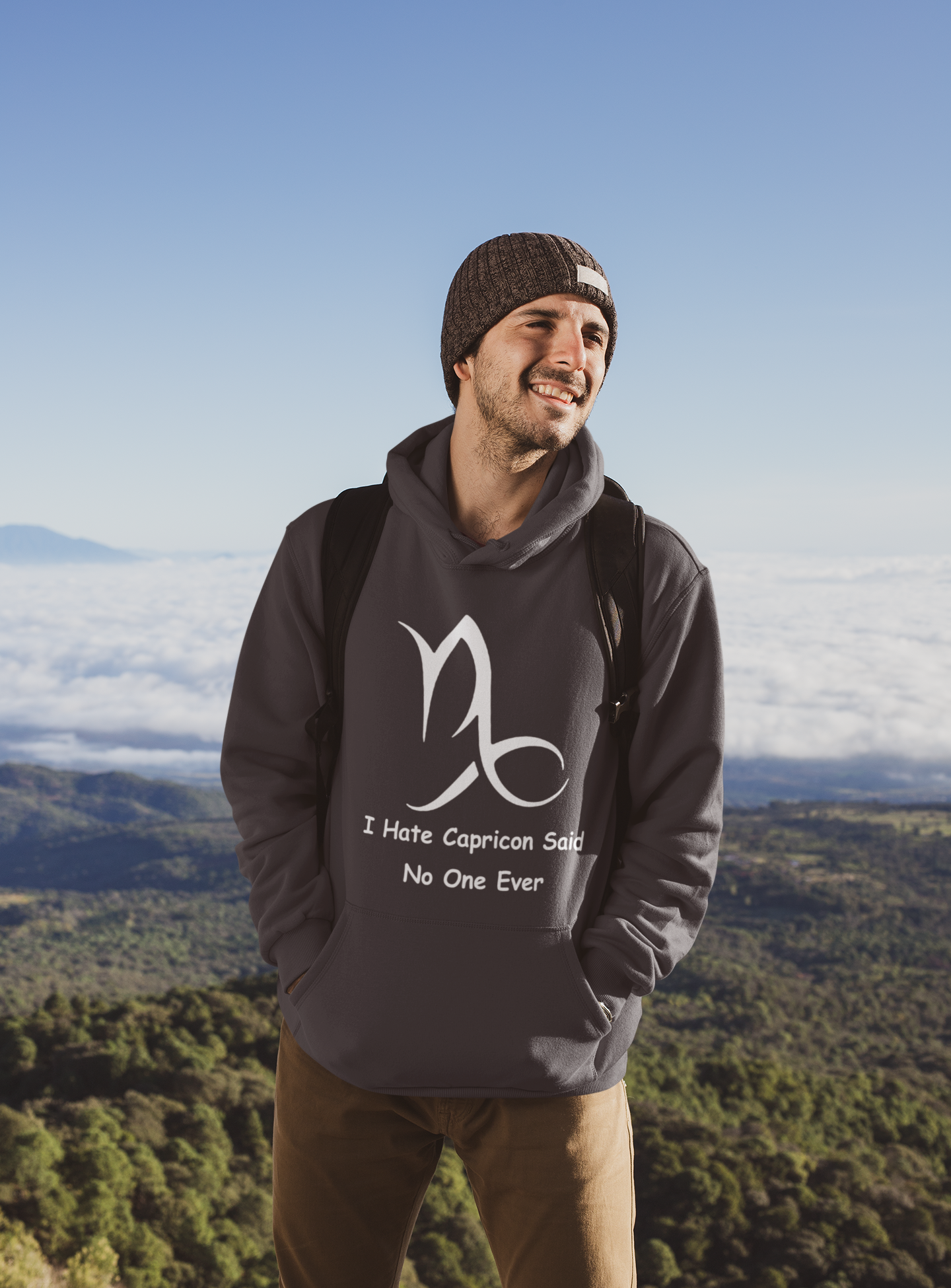 Capricon Zodiac Sign Men Hoodies-FunkyTeesClub