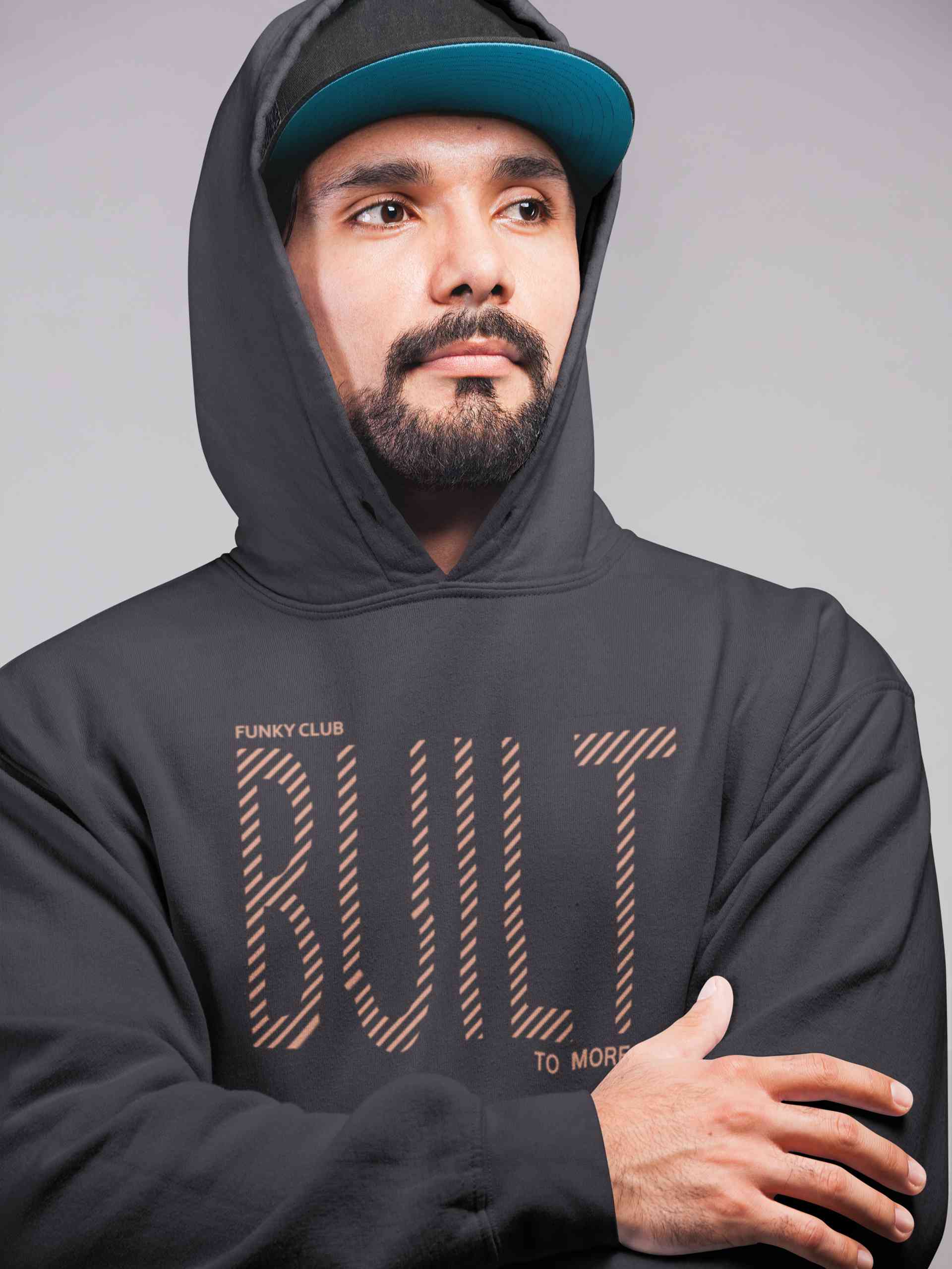 Built To More Men Hoodies-FunkyTeesClub