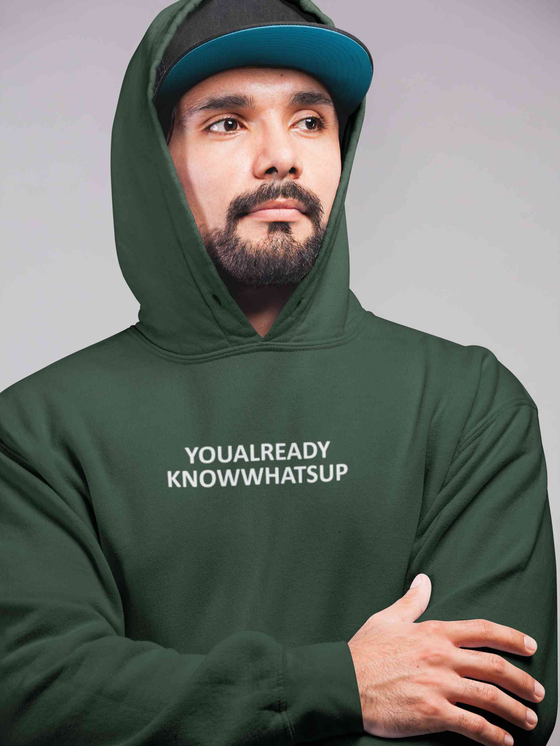 You Already Know Whats Up Men Hoodies-FunkyTeesClub