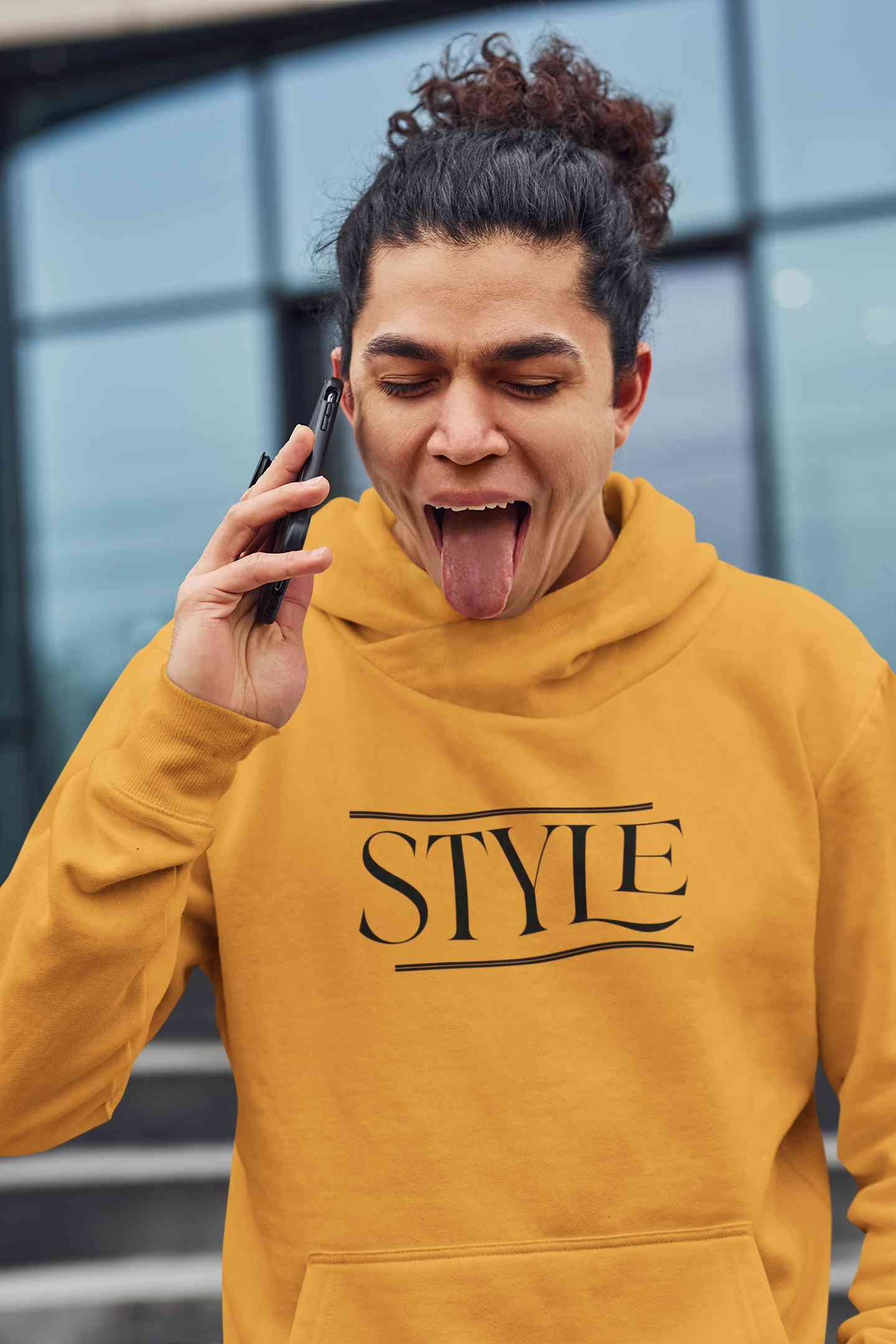 Style Typography Men Hoodies-FunkyTeesClub