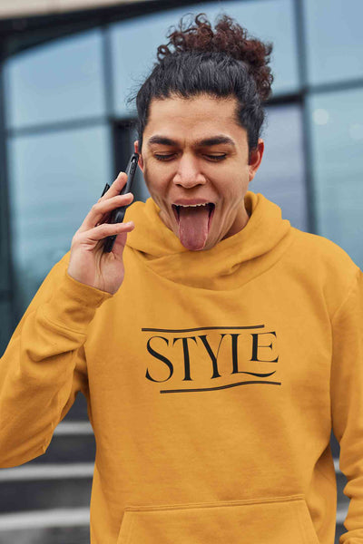 Style Typography Men Hoodies-FunkyTeesClub