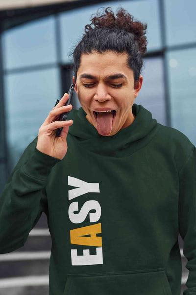 Easy Men Hoodies-FunkyTeesClub