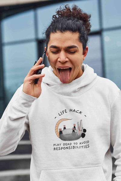 Life Hack Funny Men Hoodies-FunkyTeesClub