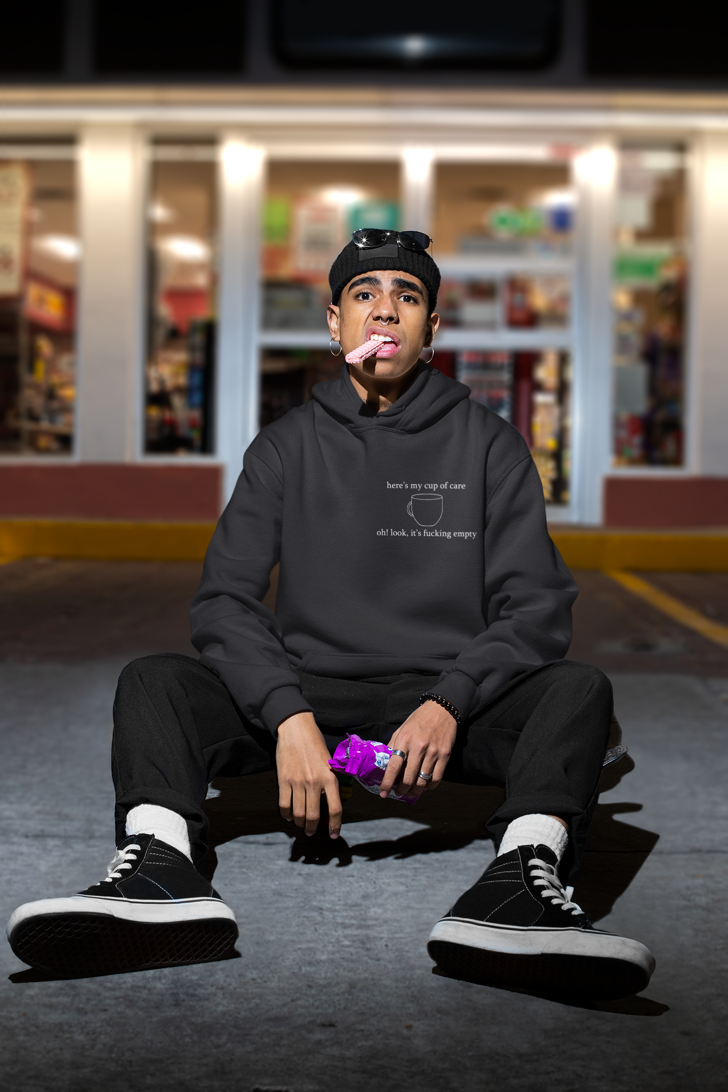 Here Is My Cup Of Care Men Hoodies-FunkyTeesClub