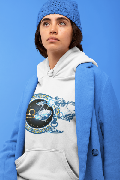 Libra Zodiac Sign Hoodies for Women-FunkyTeesClub