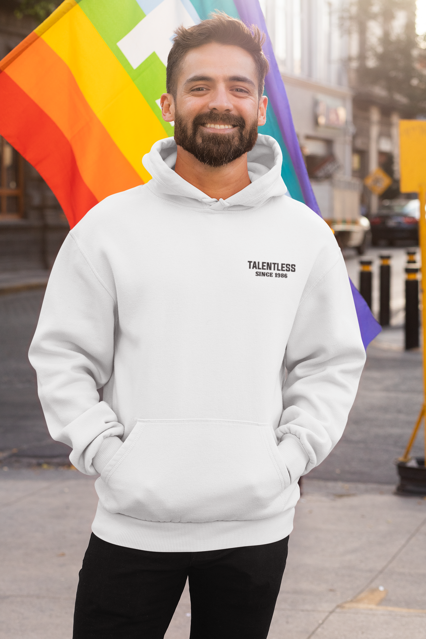 Talentless Men Hoodies-FunkyTeesClub