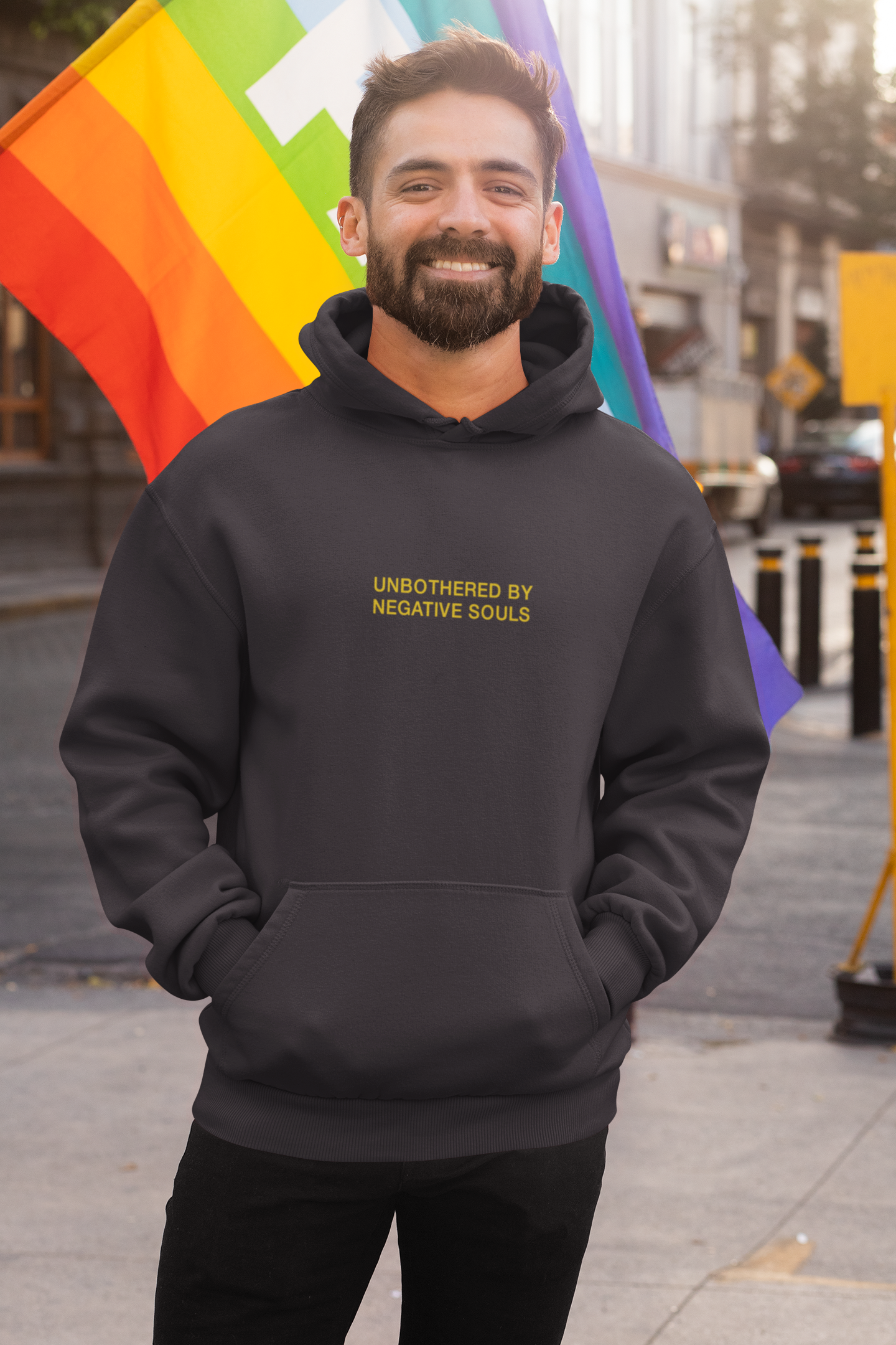 Negative Souls Men Hoodies-FunkyTeesClub